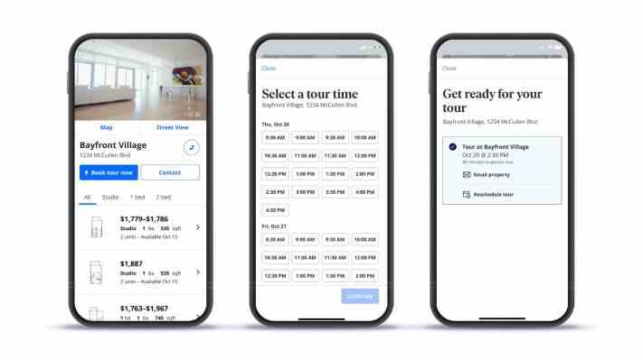 Zillow fuehrt Calendly aehnliche Sofortbuchung fuer Besichtigungen von Mietobjekten ein •