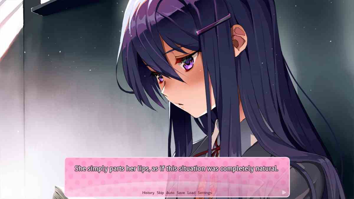 Im Doki Doki Literature Club (DDLC) könntest du Monika als eine Art Killer-KI-Valentine interpretieren, aber sie hat dem Spieler Lektionen zu erteilen.