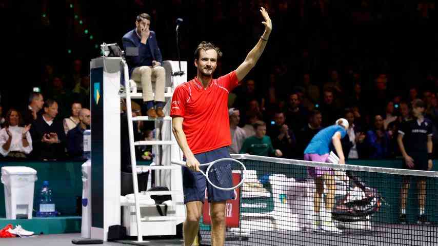 1676830008 552 Medvedev gewinnt die Jubilaeumsausgabe der ABN AMRO Open unter den