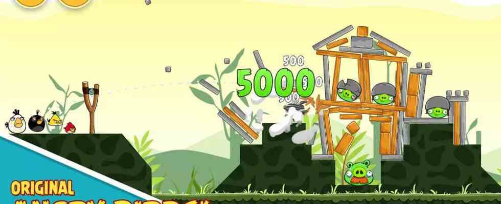 Angry Birds Das beliebte Angry Birds Spiel wird im Google Play