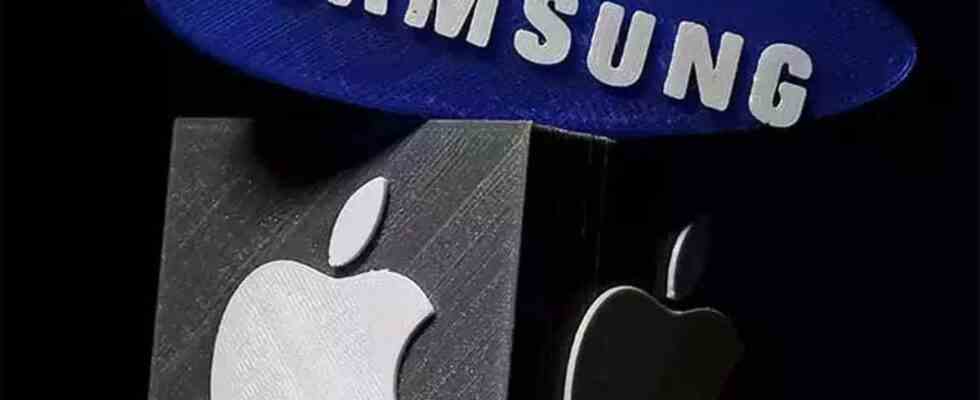 Apple und Samsung haben im 4 Quartal 2022 3 von