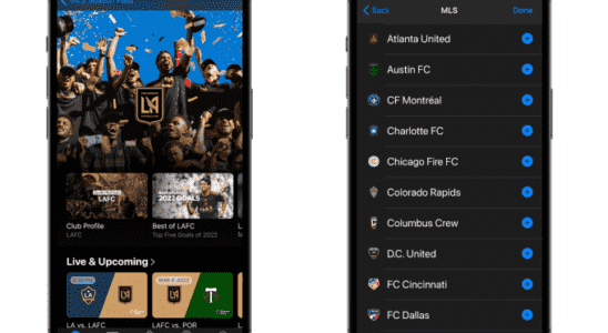 Benutzer von Apple TV koennen jetzt Major League Soccer Spiele mit