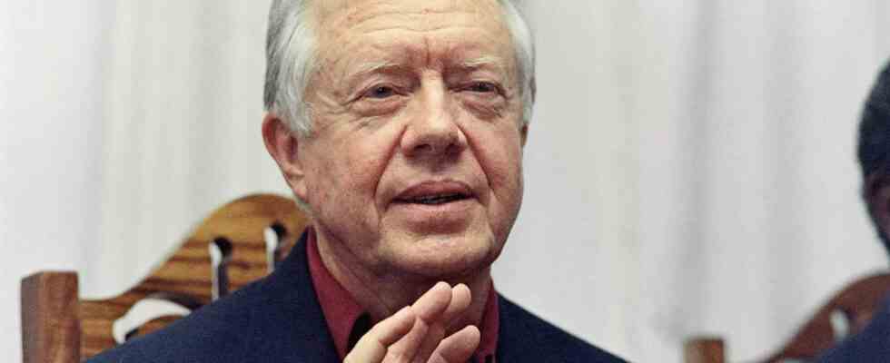 Carter Jimmy Carter 39 US Praesident in der Hospizpflege