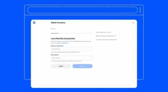 Das Asset Recovery Tool von Coinbase hat gerade meinen Speck gerettet •
