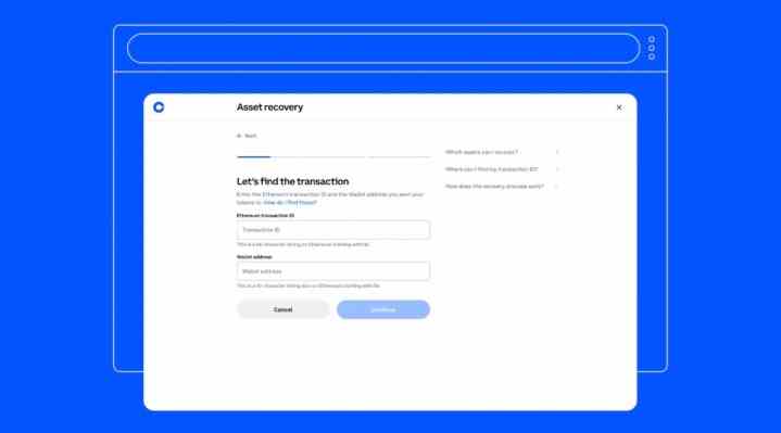Das Asset Recovery Tool von Coinbase hat gerade meinen Speck gerettet •