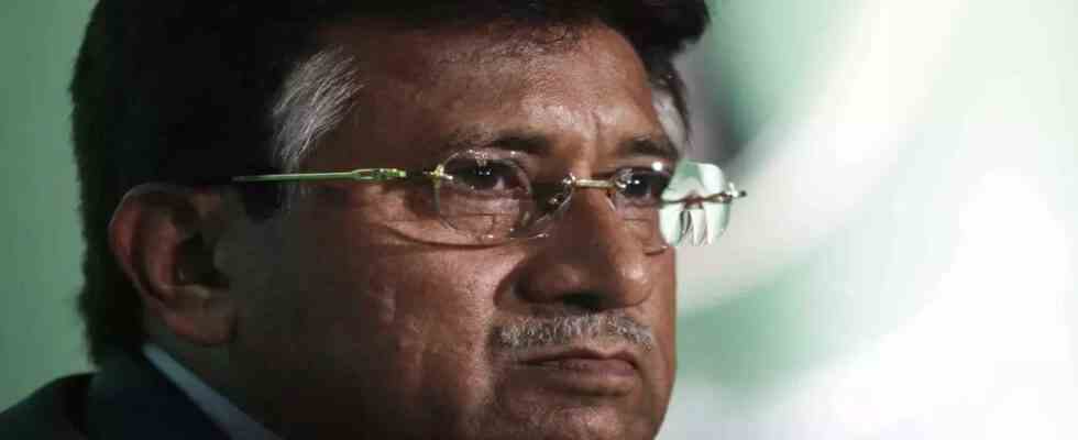 Der fruehere pakistanische Praesident Pervez Musharraf ist im Alter von