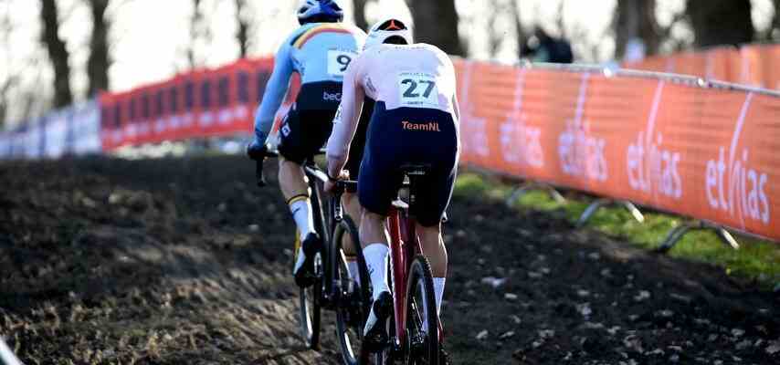 Euphorisch war sich Van der Poel sicher dass er Van