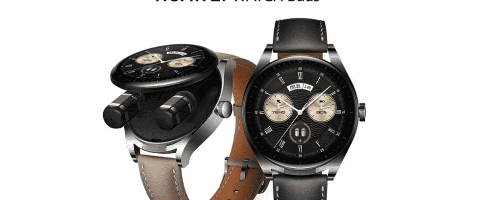 Huawei Watch Buds bringt Ohrhoerer in Ihre Smartwatch