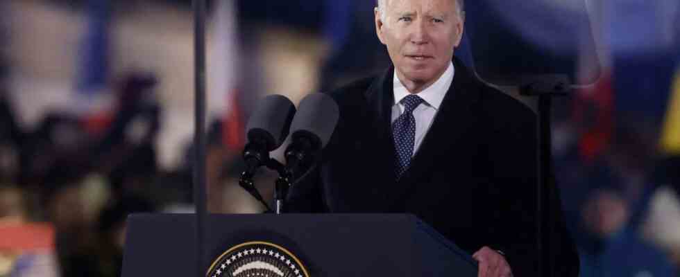 Joe Biden sieht nicht dass Wladimir Putin Atomwaffen einsetzt obwohl