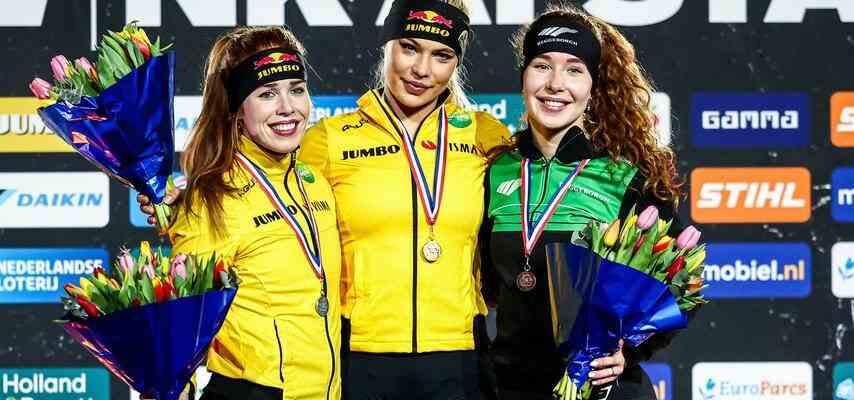 Leerdam erobert vierten nationalen Titel in Folge ueber 1000 Meter