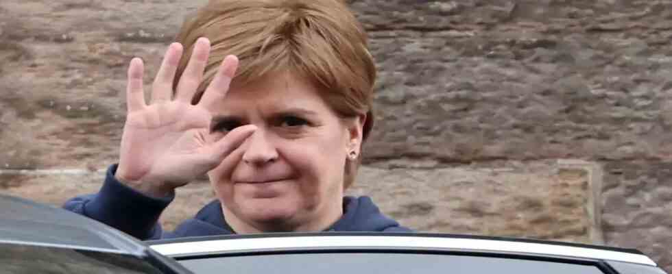 Nicola Sturgeon aus Schottland gibt auf Times of India