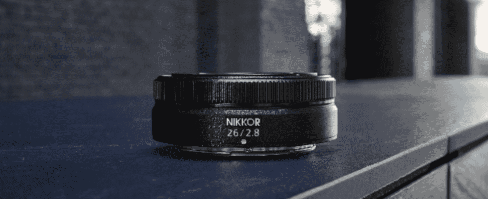 Nikon bringt das Objektiv NIKKOR Z 26 mm 128 in