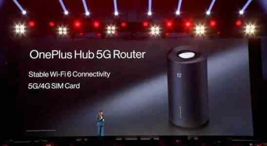 Oneplus OnePlus Hub 5G Router ist offiziell Alles was Sie