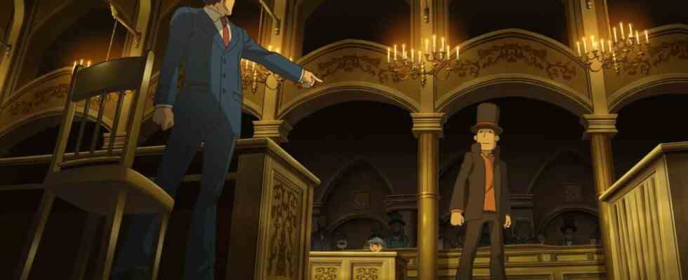 Professor Layton gegen Phoenix Wright war ein Werk des Wahnsinns