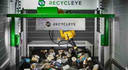 Recycleye schnappt sich 17 Millionen Dollar und nennt die Plastikkrise