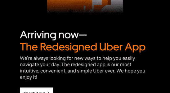 Uber Die Uber App erhaelt ein Redesign mit Live Aktivitaeten und anderen