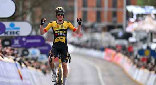 Van Baarle nach dem Sieg in Omloop Het Nieuwsblad „Ich