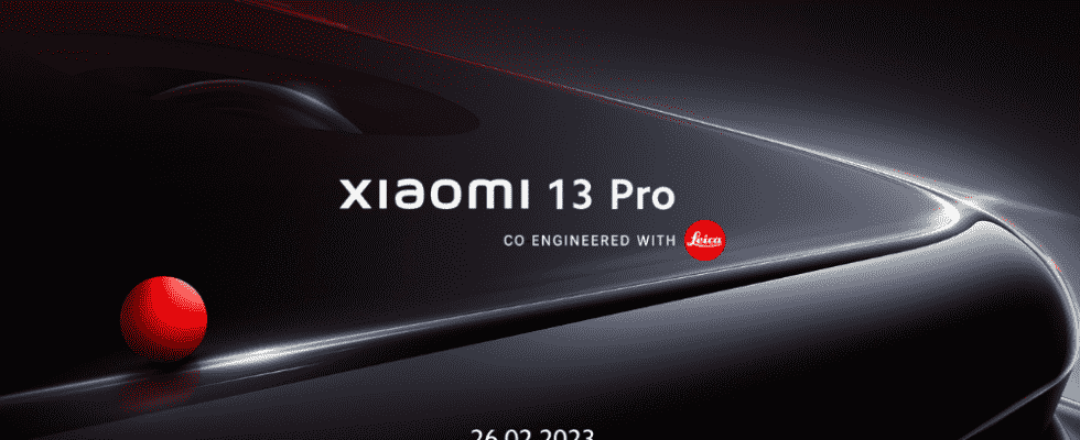 Xiaomi 13 Pro soll am 26 Februar in Indien auf