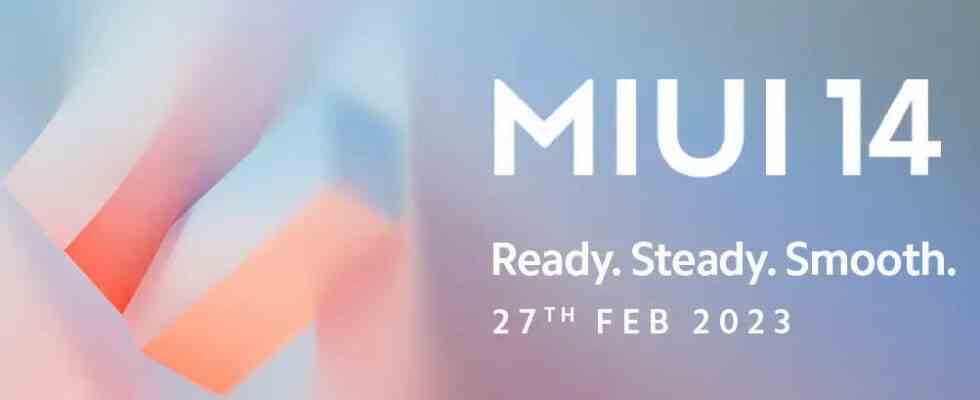 Xiaomi bringt am 26 Februar das auf Android 13 basierende