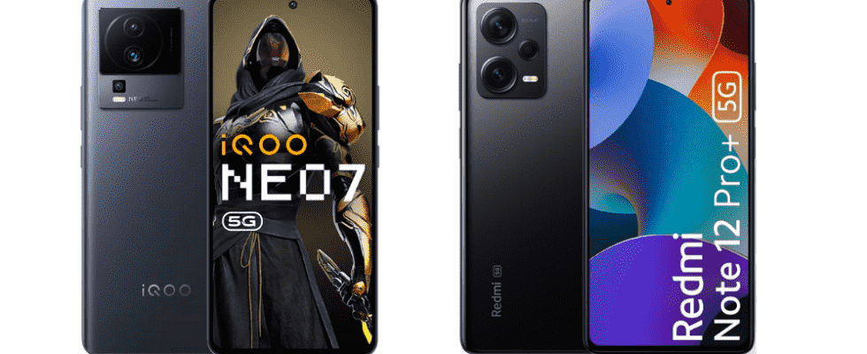 iQoo Neo7 vs Redmi Note 12 Pro Zwei Mittelklasse Smartphones im