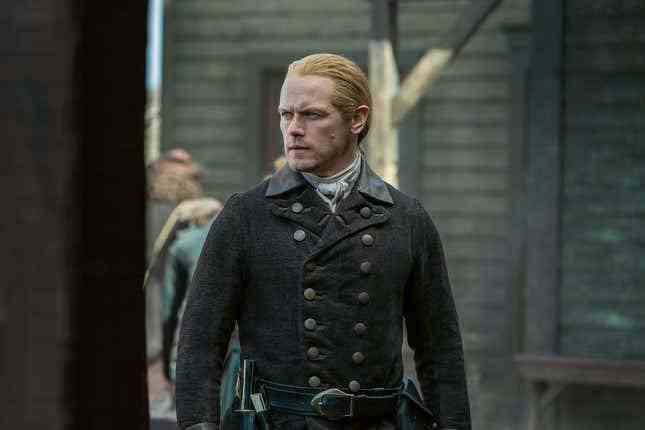 Sam Heughan als Jamie Fraser in Outlander Staffel 7 