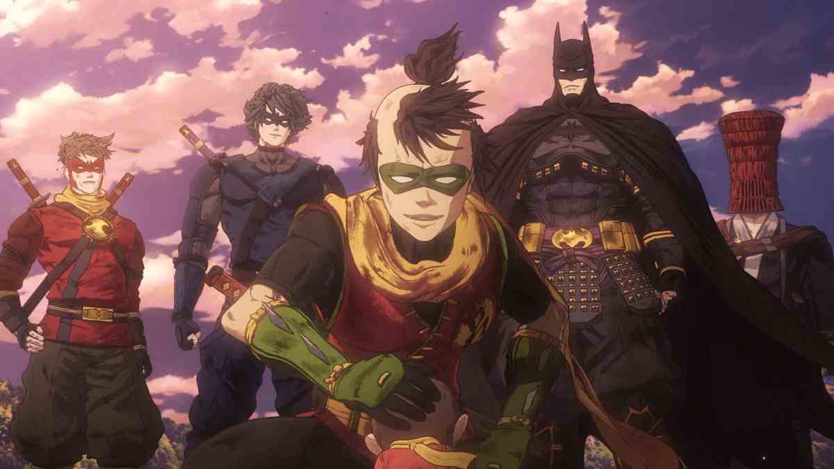 Batman Ninja Anime Film Sengoku Japan Helden Bösewichte Riesenroboter