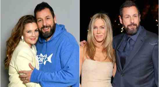 Adam Sandler Jennifer Anniston Pitch Film mit Drew Barrymore