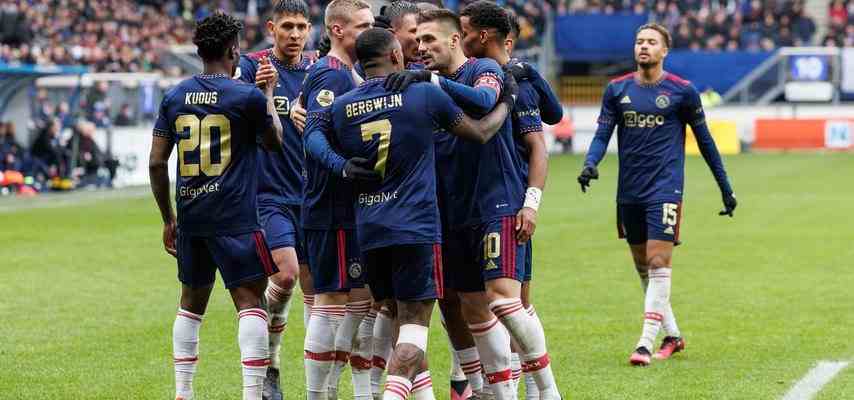 Ajax dank eines Blitzstarts in Heerenveen im Vorfeld des Classic