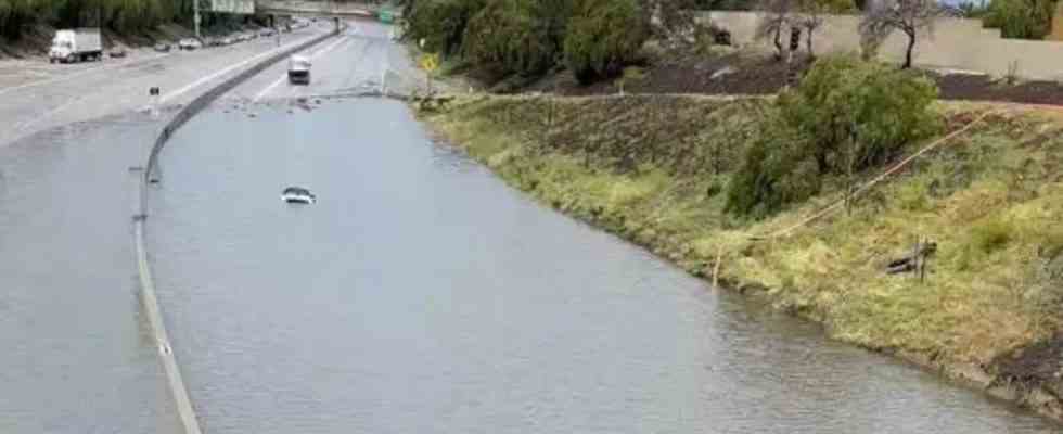 Als naechster atmosphaerischer Fluss zeichnet sich eine kalifornische Flutwache ab