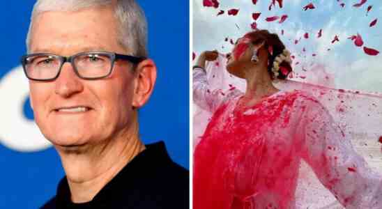 Apple CEO Tim Cook wuenscht Holi mit diesen auf dem iPhone