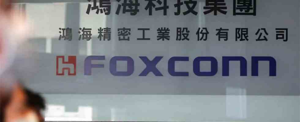 Apple Partner Foxconn plant die Errichtung einer 700 Millionen Dollar Anlage in Indien Bericht