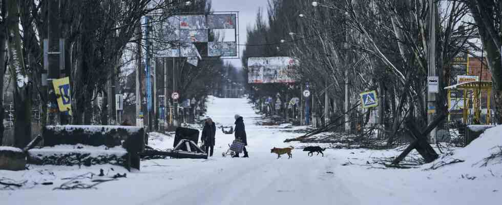 Bakhmut Russland wuerde „offene Strasse in die Ukraine bekommen wenn