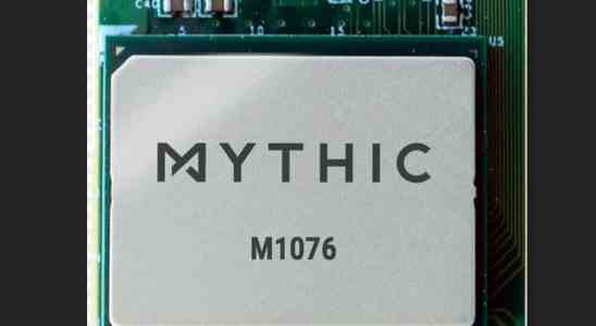 Das KI Chip Startup Mythic erhebt sich mit 13 Millionen US Dollar und