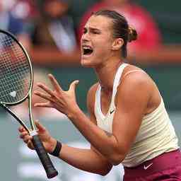 Der weissrussische Tennisstar Sabalenka ist schockiert ueber die Reaktionen „Was