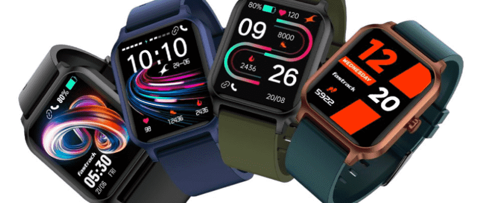 Fastrack Revoltt FS1 Smartwatch mit Bluetooth Telefonie und Schnellladefunktion in Indien