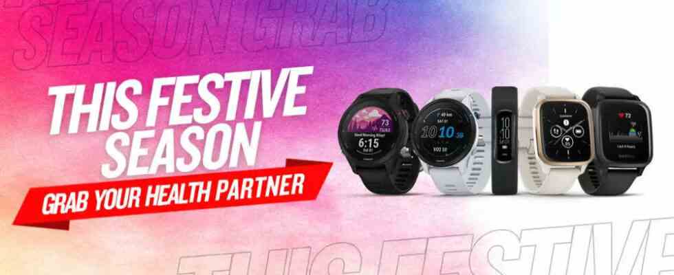 Garmin Garmin kuendigt Maerz Festive Season Angebot fuer ausgewaehlte Smartwatches an Preis Angebote