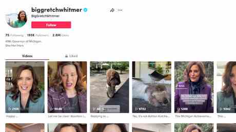 Gouverneur von Michigan vom neuen TikTok Verbot ausgenommen — World