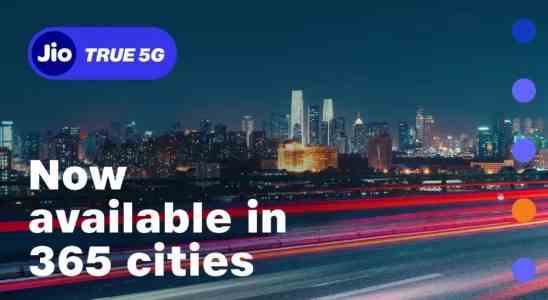 Jio True 5G Jio fuehrt 5G Dienste in 34 weiteren Staedten