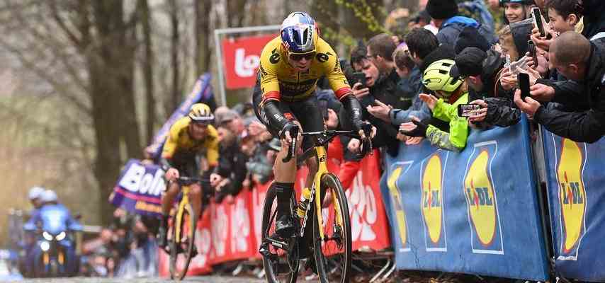 Jumbo Visma regiert in Gent Wevelgem Van Aert beschert Laporte den Sieg