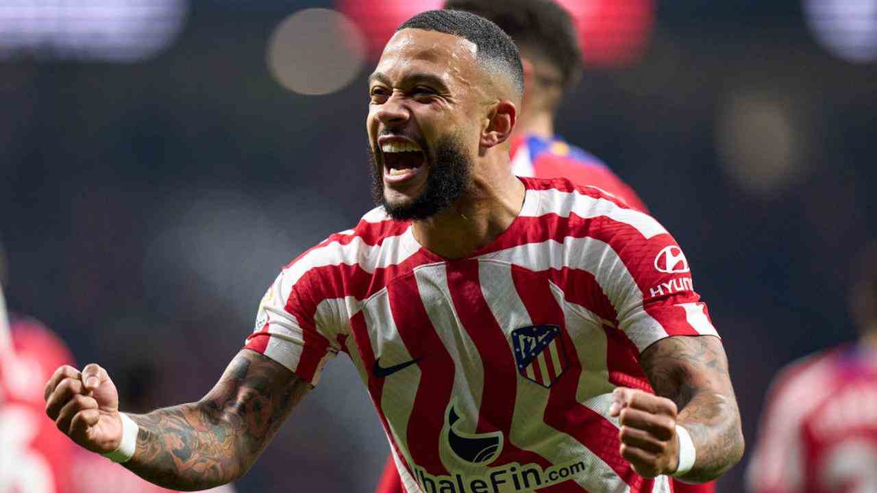 Bild aus Video: Auch Memphis macht mit einem schönen Schuss das 2:0 für Atlético