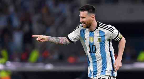 Messi feiert 100 Tor fuer Argentinien mit Monstersieg in Curacao