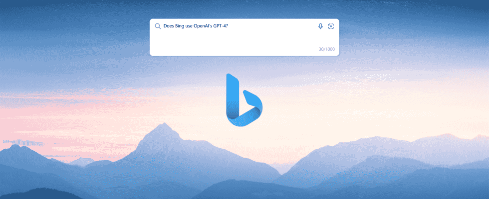 Microsofts neues Bing verwendete die ganze Zeit GPT 4