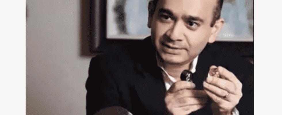 Nirav Modi leiht sich im Gefaengnis 10000 Pfund pro Monat