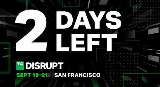 Nur noch 48 Stunden um 1000 auf TC Disrupt Paesse