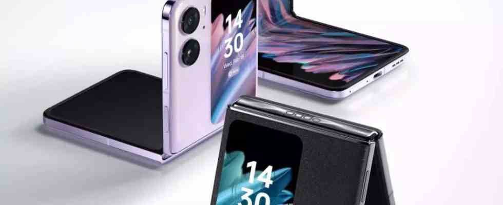 Oppo Find N2 Flip faltbares Smartphone in Indien eingefuehrt Preis