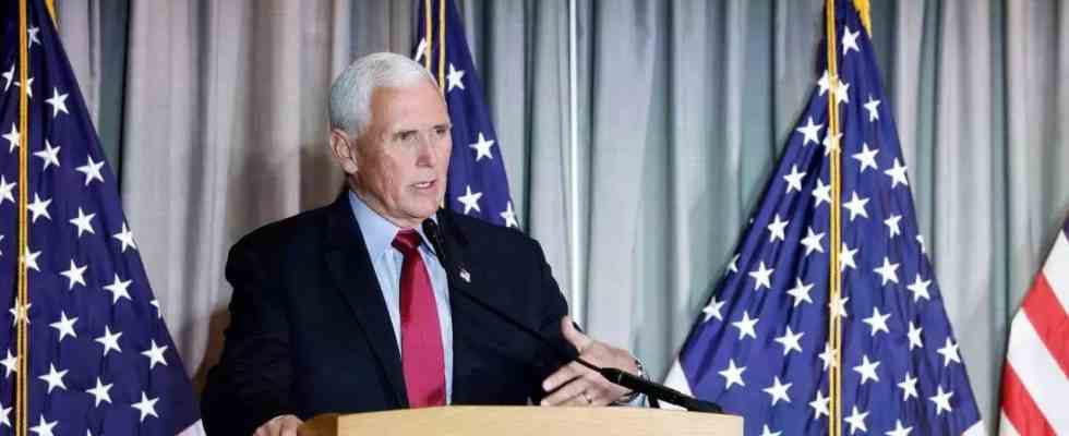 Pence Pence sagt Trump habe am 6 Januar „meine Familie