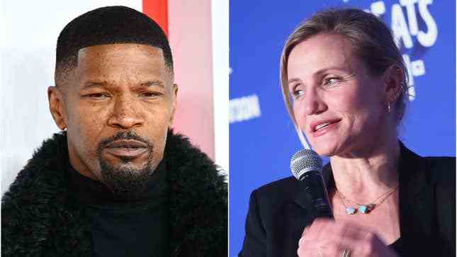 Produktion auf Cameron Diaz Jamie Foxx Netflix Film klingt chaotisch