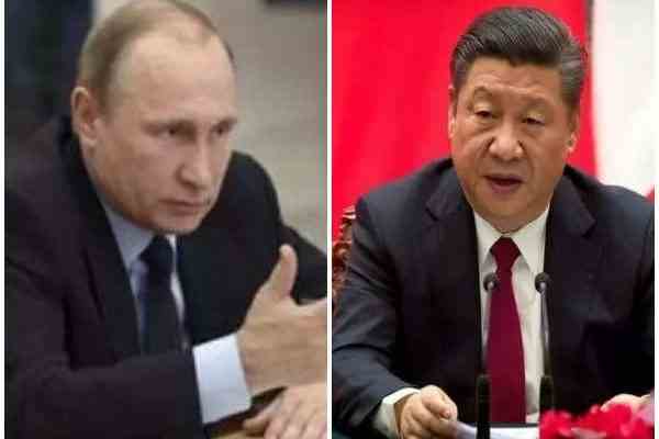 Russland Der chinesische Praesident Xi Jinping besucht Russland vom 20