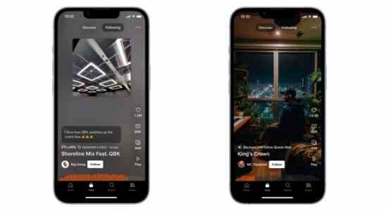 SoundCloud testet einen TikTok aehnlichen Feed zur Musikentdeckung