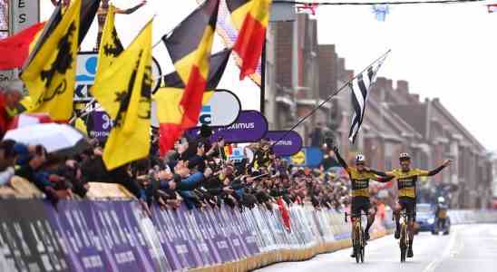 Staerker Van Aert laesst „guten Freund Laporte gewinnen „Sprinten haette